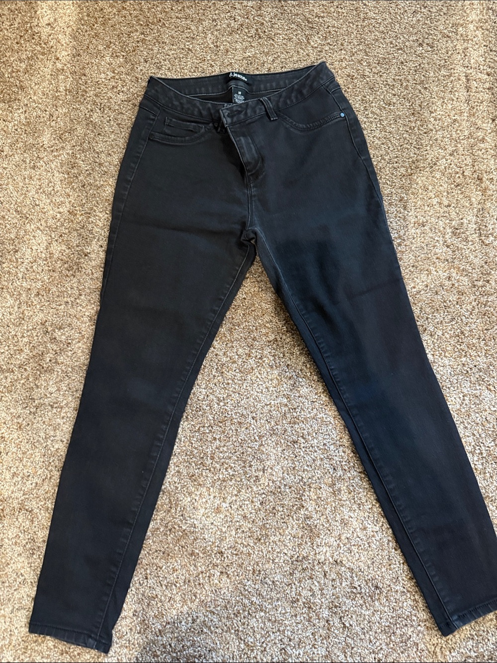d. jeans Black Skinny High-Rise Women’s Jeans